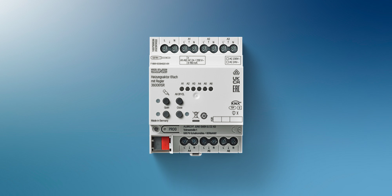 KNX Heizungsaktor 6-fach bei Elektro Mathias Koch in Dachau